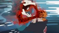 Nine-Tailed fighting with Pain (Image via Pierrot)
